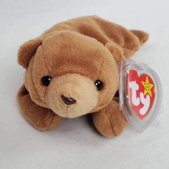 Ty Beanie Baby CUBBY the Bear Stuffed Animal Toy - Picture 2 of 5